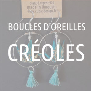 Boucles d'oreilles créoles
