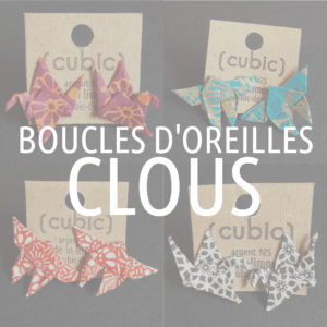 Boucles d'oreilles clous